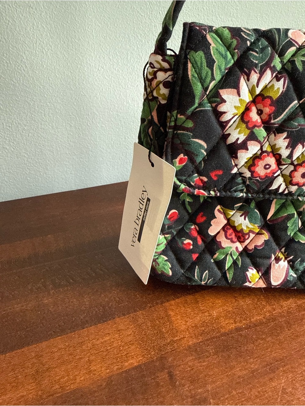 VERA BRADLEY Flap Shoulder Bag Hidden Hearts - Picture 3 of 8